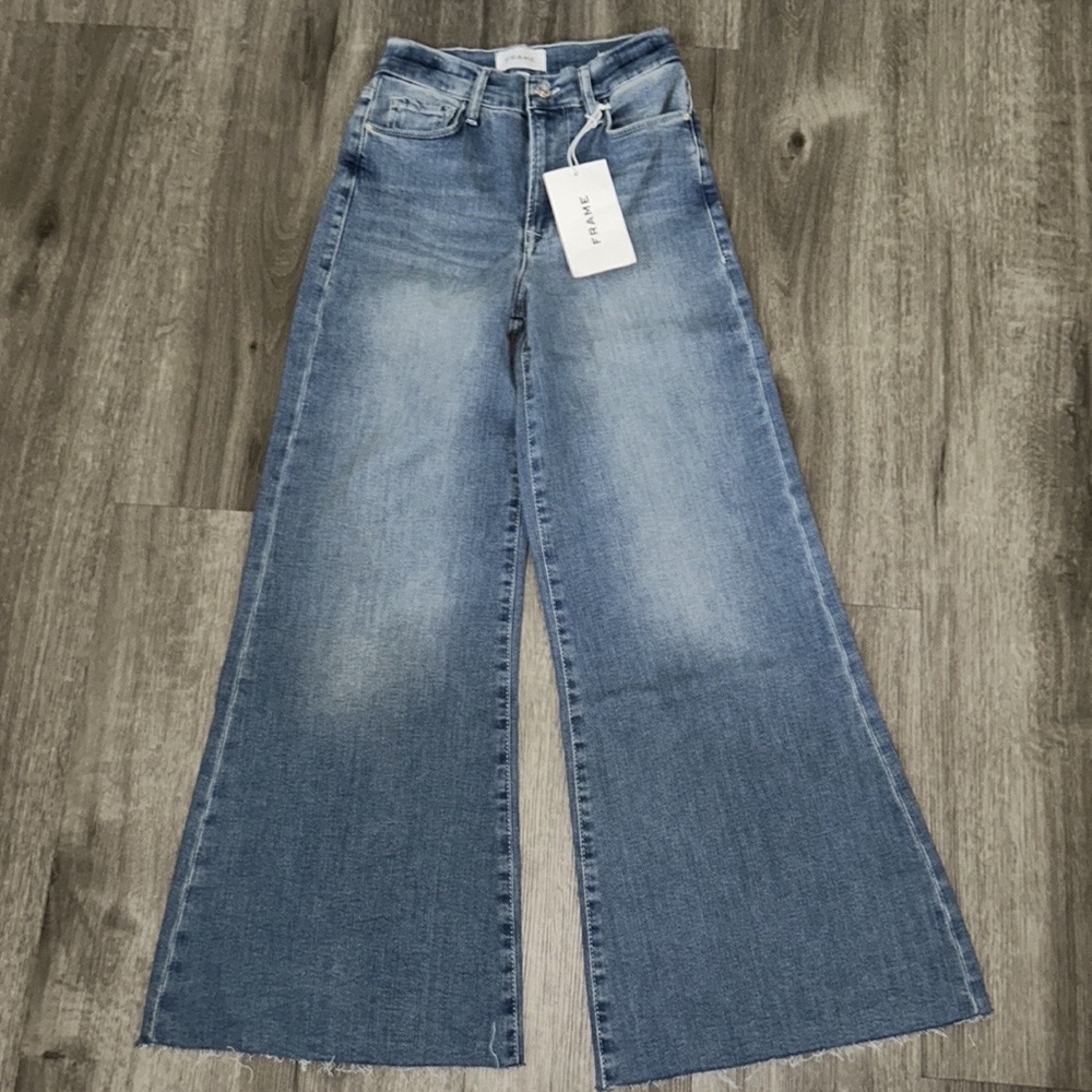 FRAME Le Palazzo Crop high-waisted jeans - Picture 7 of 13